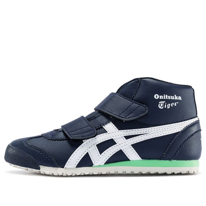 (PS) Onitsuka Tiger Mexico Mid Runnner Sneakers 'Navy' 1184A031-400