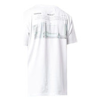 Off-White Chest logo Back Printing Short Sleeve Ordinary Version White OMAA027F181851450188