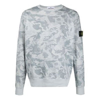 STONE ISLAND Camouflage Printing Pullover Gray White MO7215605E4