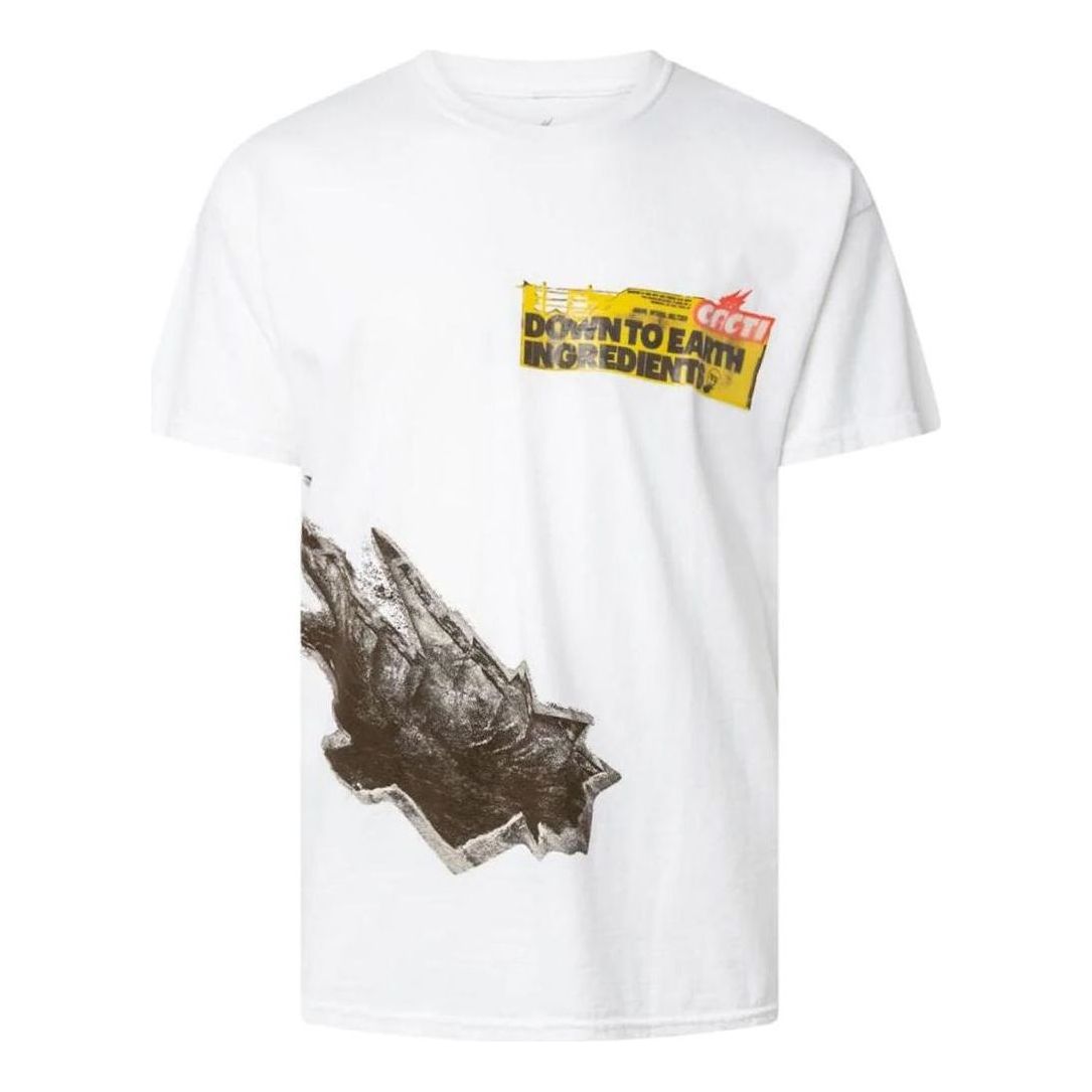 Travis Scott Cactus Jack SS22 Cacti Brace For Impact Tee 'White' CACTSS13WHITE
