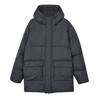 Skechers Medium-Length Down Jacket 'Black' L423M091-00W5