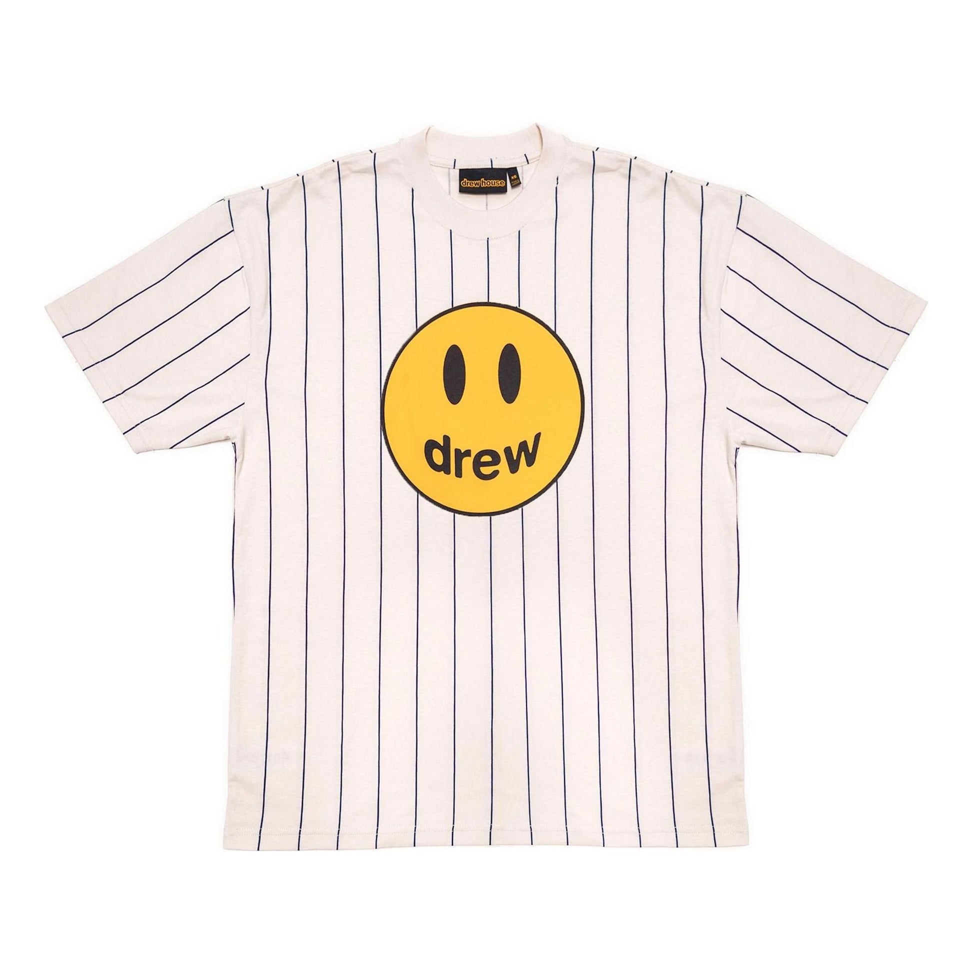 Drew House Mascot Pinstripe T-shirt 'Navy White' DR-SS22-680