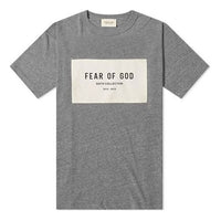 Fear of God Patch Alphabet Logo Unisex Gray FOG-FW19-62