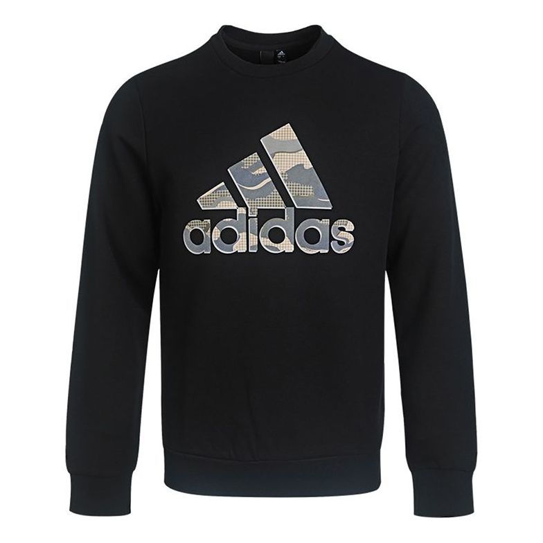 adidas Graphic Badge of Sport Sweatshirt BOS Men Black GH4412