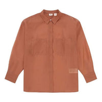 Levis Lapel Long-Sleeved Shirt Orange 28934-0004