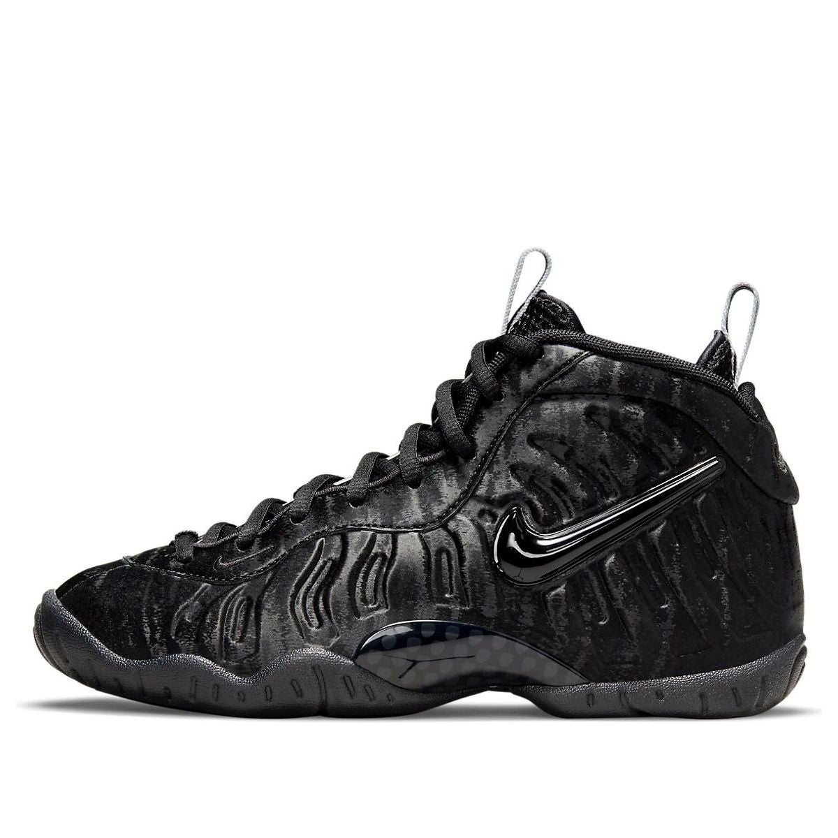 (GS) Nike Little Posite Pro 'Black Cat' 644792-014