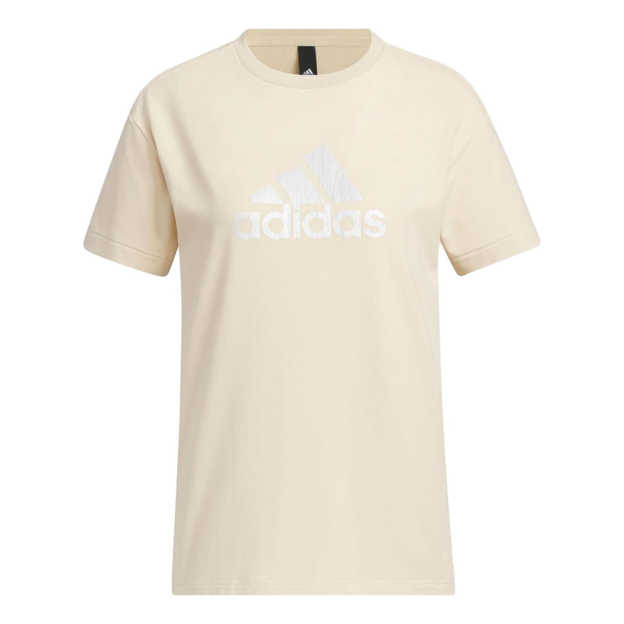 (WMNS) adidas RCO BOS T-Shirt Asia Sizing 'Beige' IP7085