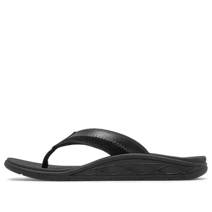 New Balance 6100 Series Pinnacle Minimalistic Casual Flip-Flops Black MR6100BK