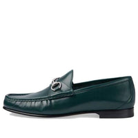 Gucci Horsebit 1953 Loafer 'Green Leather' 757769-AACFG-3154