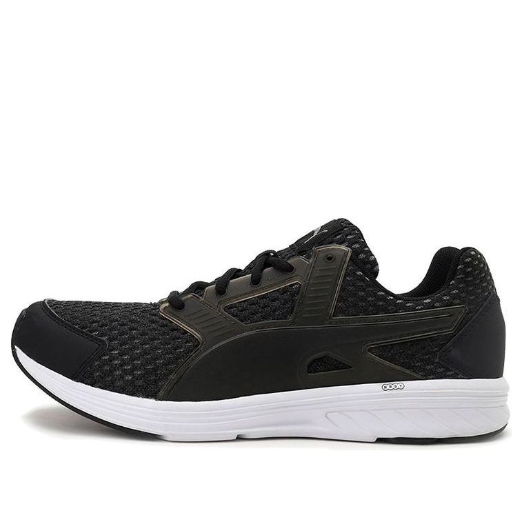 (WMNS) PUMA Nrgy Driver Low Running Shoes Black/White 190558-01