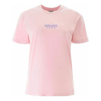 KENZO SS21 Logo Pattern Short Sleeve Pink FA52TS955937-34