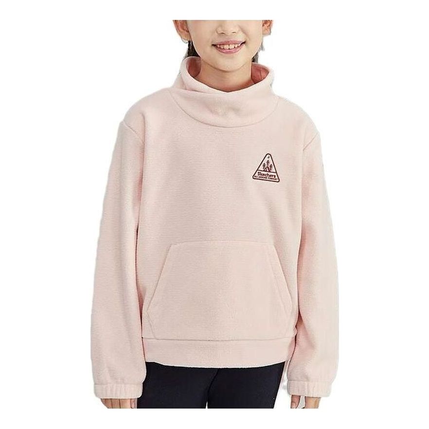 Skechers Casual Graphic Fleece Sweatshirt 'Pink' L423G121-01UJ