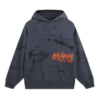 Li-Ning Counterflow Graphic Sweatshirt 'Storm Grey' AWDSH33-3