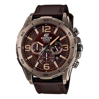 CASIO Male EDIFICE Japan / South Korea Fashion Mens Brown Analog EFR-538L-5A