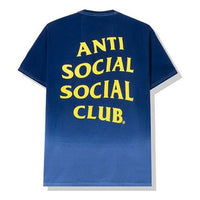 ANTI SOCIAL SOCIAL CLUB Gradient logo Short Sleeve Unisex Blue ASSC-527