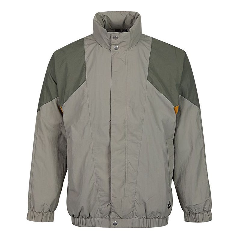 adidas MHS WOV JKT Sports Jacket Men Army Green GE0385