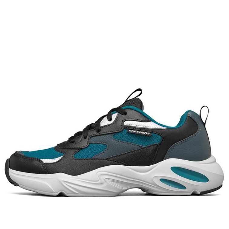 Skechers Stamina Airy Sports Shoes Black/Blue/White 237120-BKBL