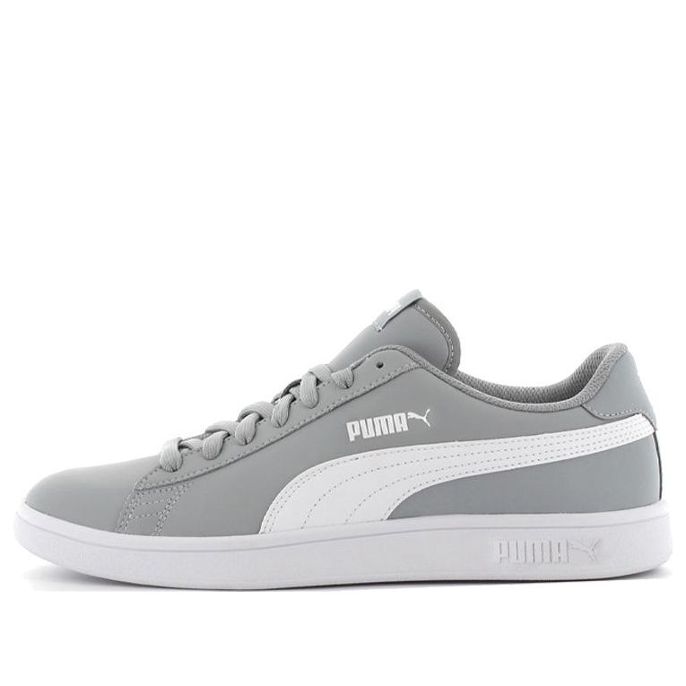 PUMA Unisex Smash V2 L Sneakers Grey/White 365215-10