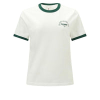 (WMNS) Reebok T-Shirt 'White Green' 24SRM410WGW1