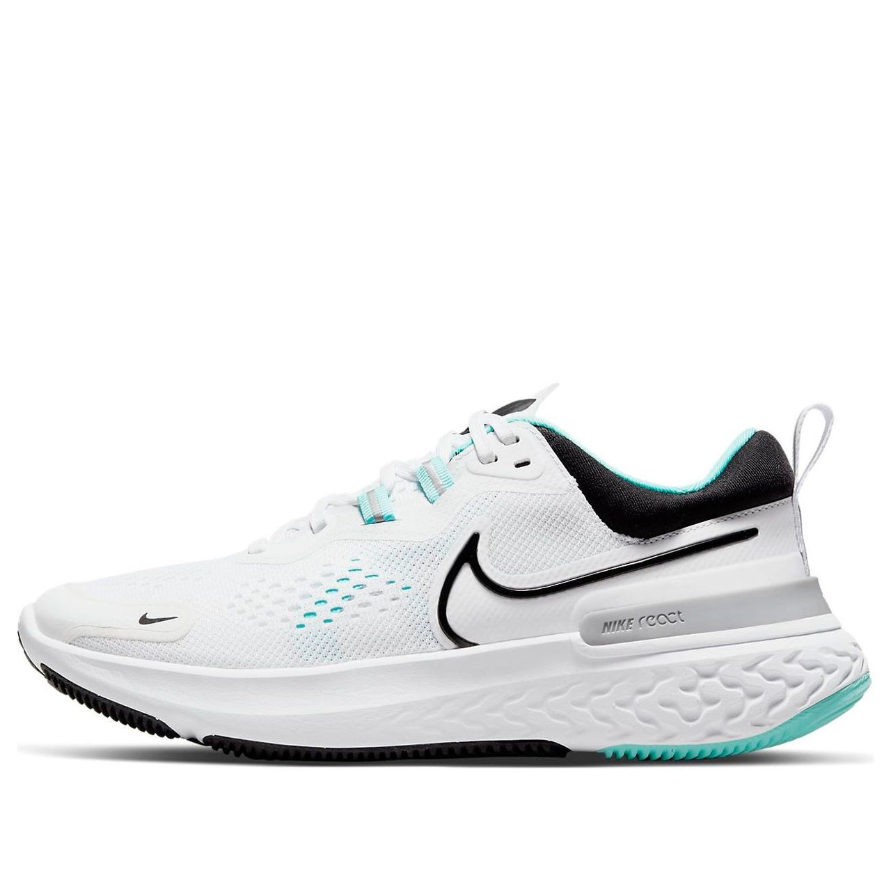 (WMNS) Nike React Miler 2 White/Blue/Black CW7136-100