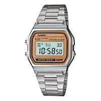 CASIO Vintage A158 Series 'Silver Brown' A158WEA-9