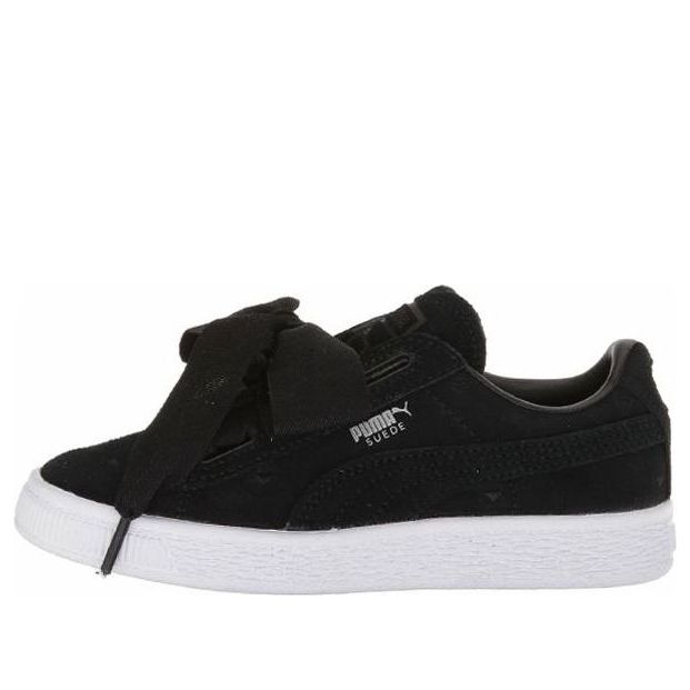(PS) PUMA Suede Heart Ps Sneakers Black 365136-02