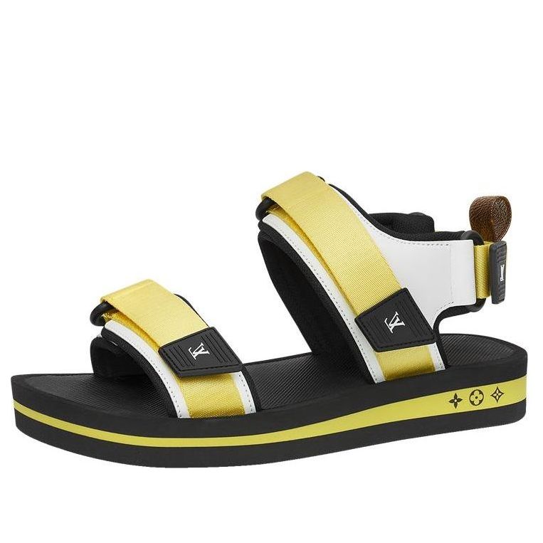 (WMNS) LOUIS VUITTON Arcade Sandals 'Yellow' 1A8GKE