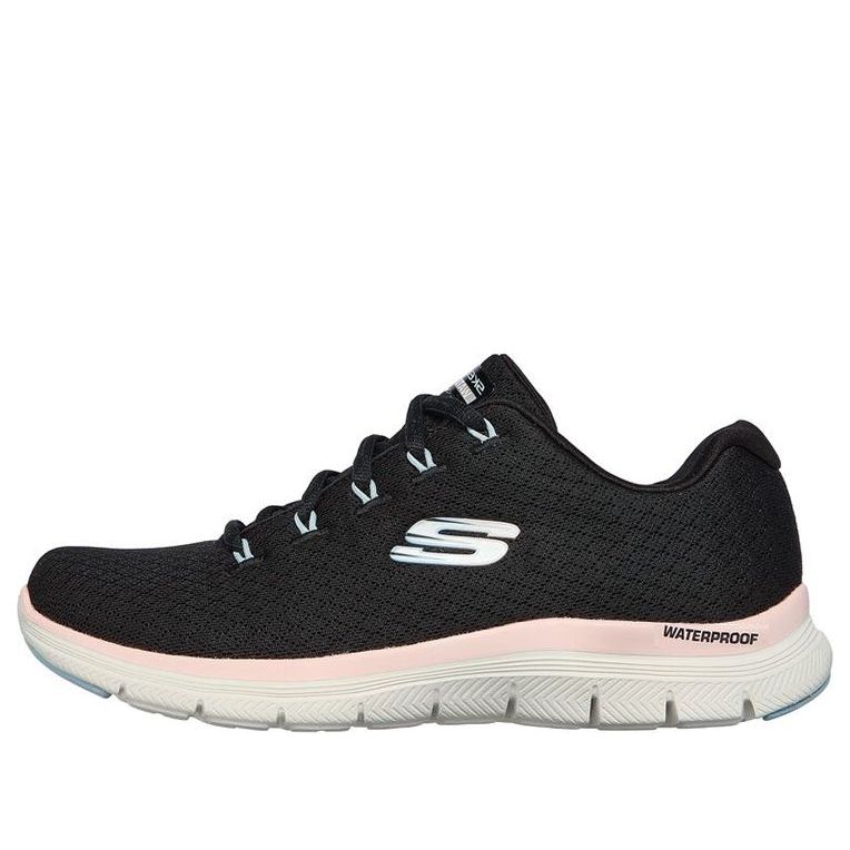 (WMNS) Skechers Flex Appeal 4.0 Low-Top 'Black Light Pink' 149298-BKPK