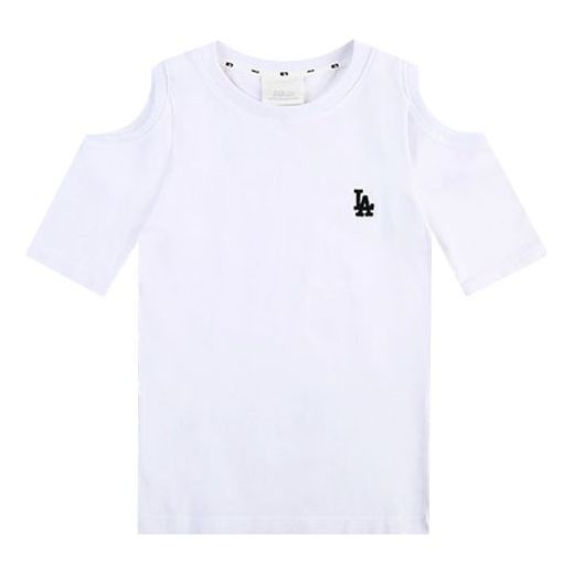MLB Embroidered Logo Short Sleeve White 31TSW2031