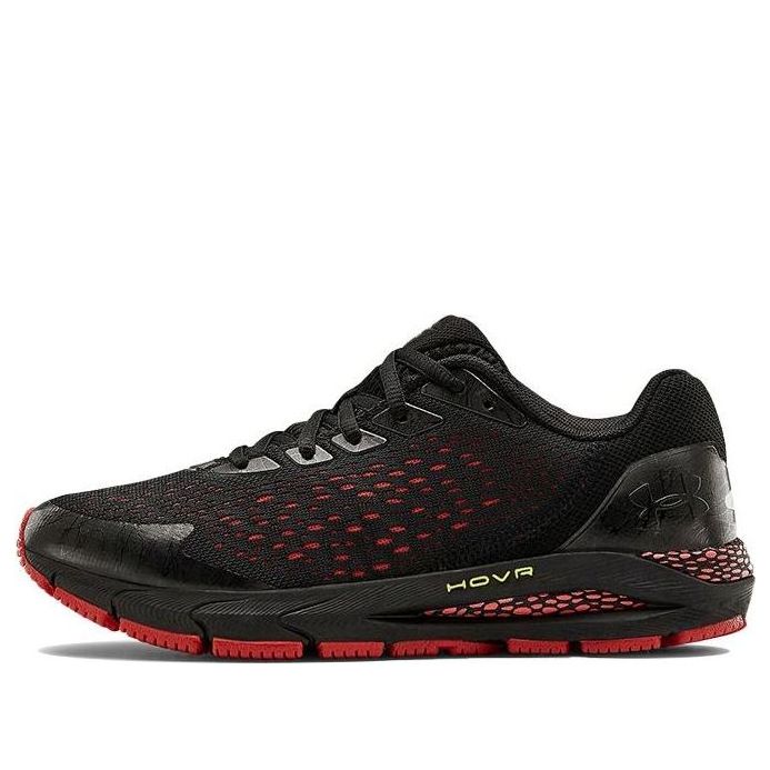 (GS) Under Armour Hovr Sonic 3 Venom Sports Shoes Black/Red 3023671-001