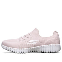 (WMNS) Skechers Go Walk Smart Pink/White 124051-LTPK