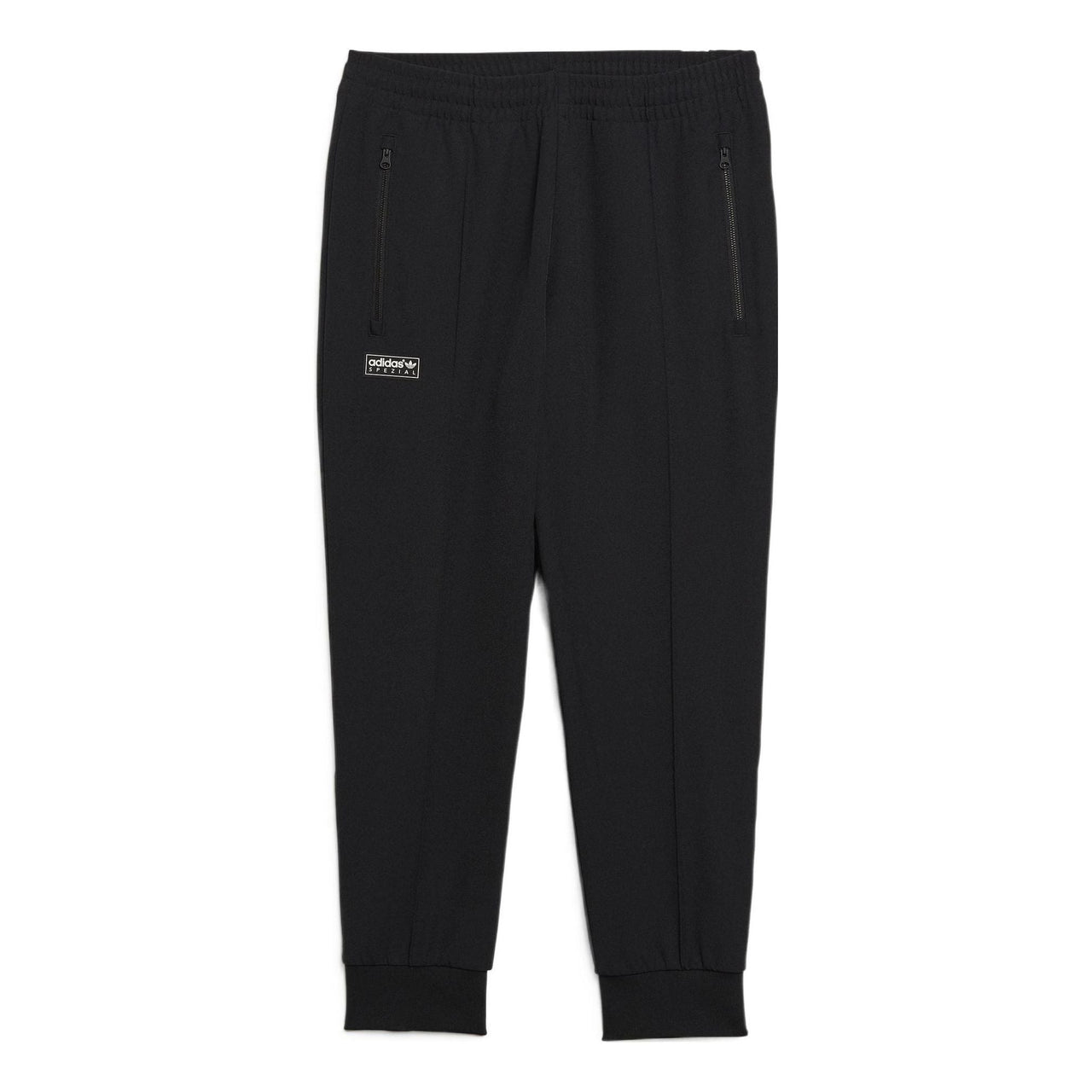 Men's adidas originals x spezial Crossover Solid Color Logo Zipper Side Sports Pants/Trousers/Joggers Black HC0402