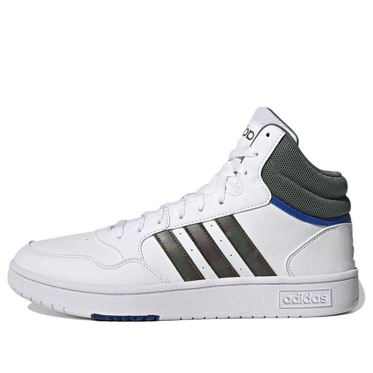 adidas Hoops 3.0 Mid 'White Green Oxide Camo' GY4747