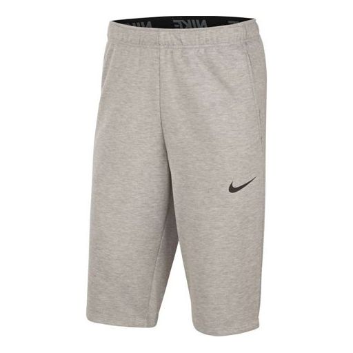 Nike Dri-FIT Knit Training Quick Dry Shorts Gray CT0501-063