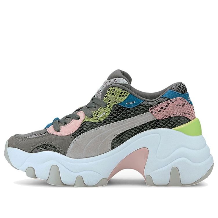 (WMNS) PUMA Pulsar Wedge 'Disco Wild - Ultra Grey' 373938-02