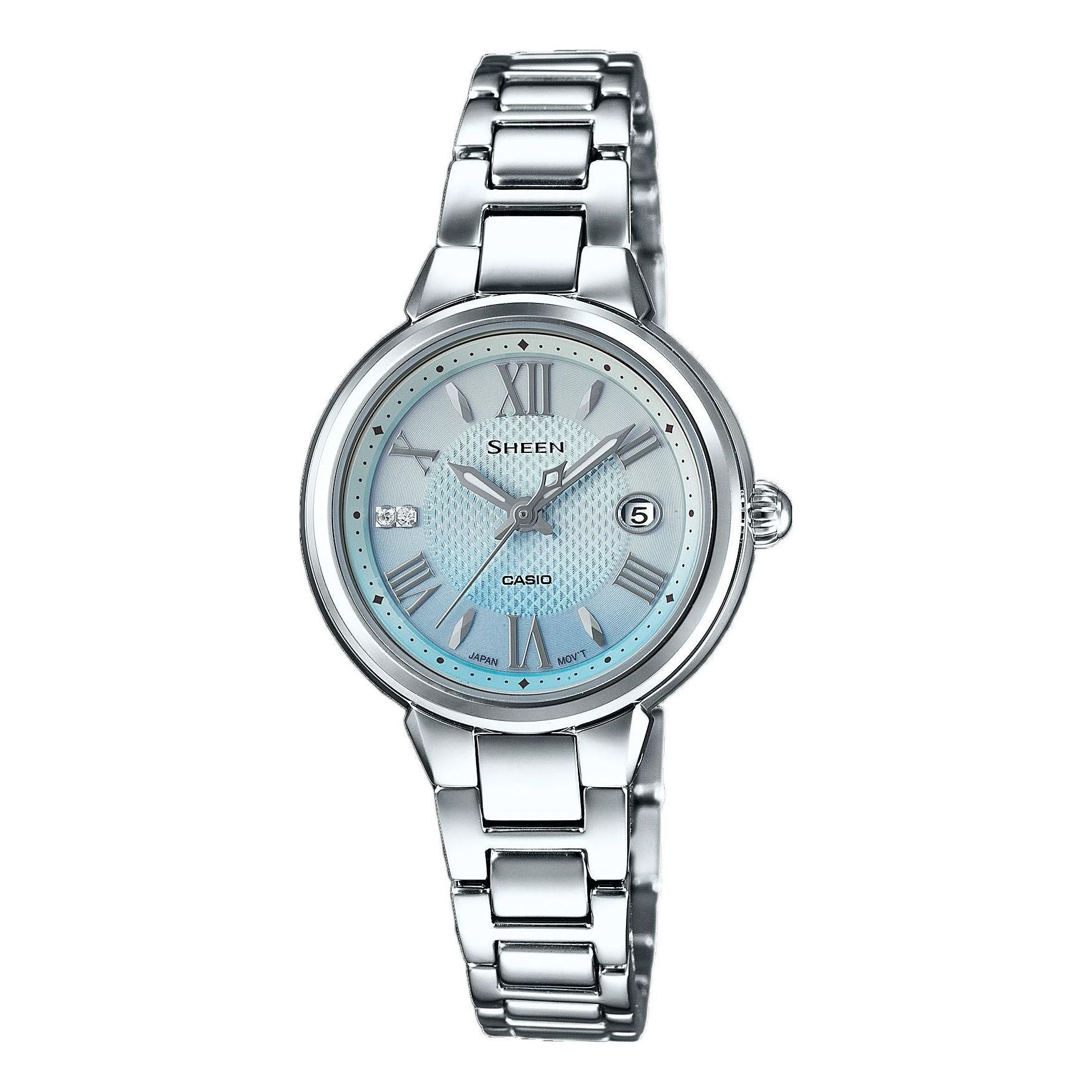 CASIO Female SHEEN Japan / South Korea Fashion Quartz Analog HE-4516SBD-7B