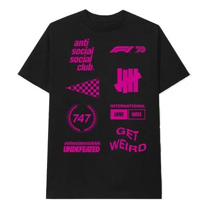 ANTI SOCIAL SOCIAL CLUB x UNDEFEATED x F1(R) Tee ASSC-545