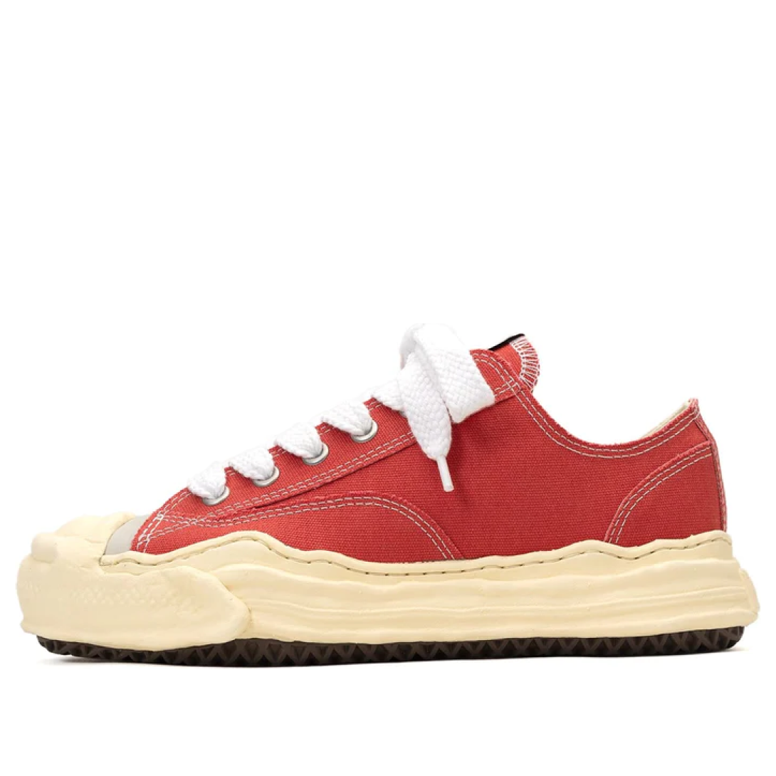 Maison MIHARA YASUHIRO HANK VL OG Sole Canvas Low-top Sneaker 'Orange' A09FW734-ORG
