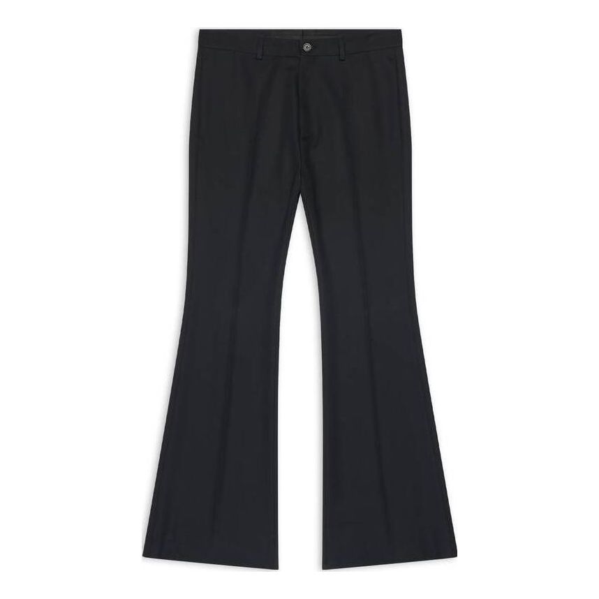 Balenciaga Tailored Flared Pants Regular Fit 'Black' 704709TLT171000
