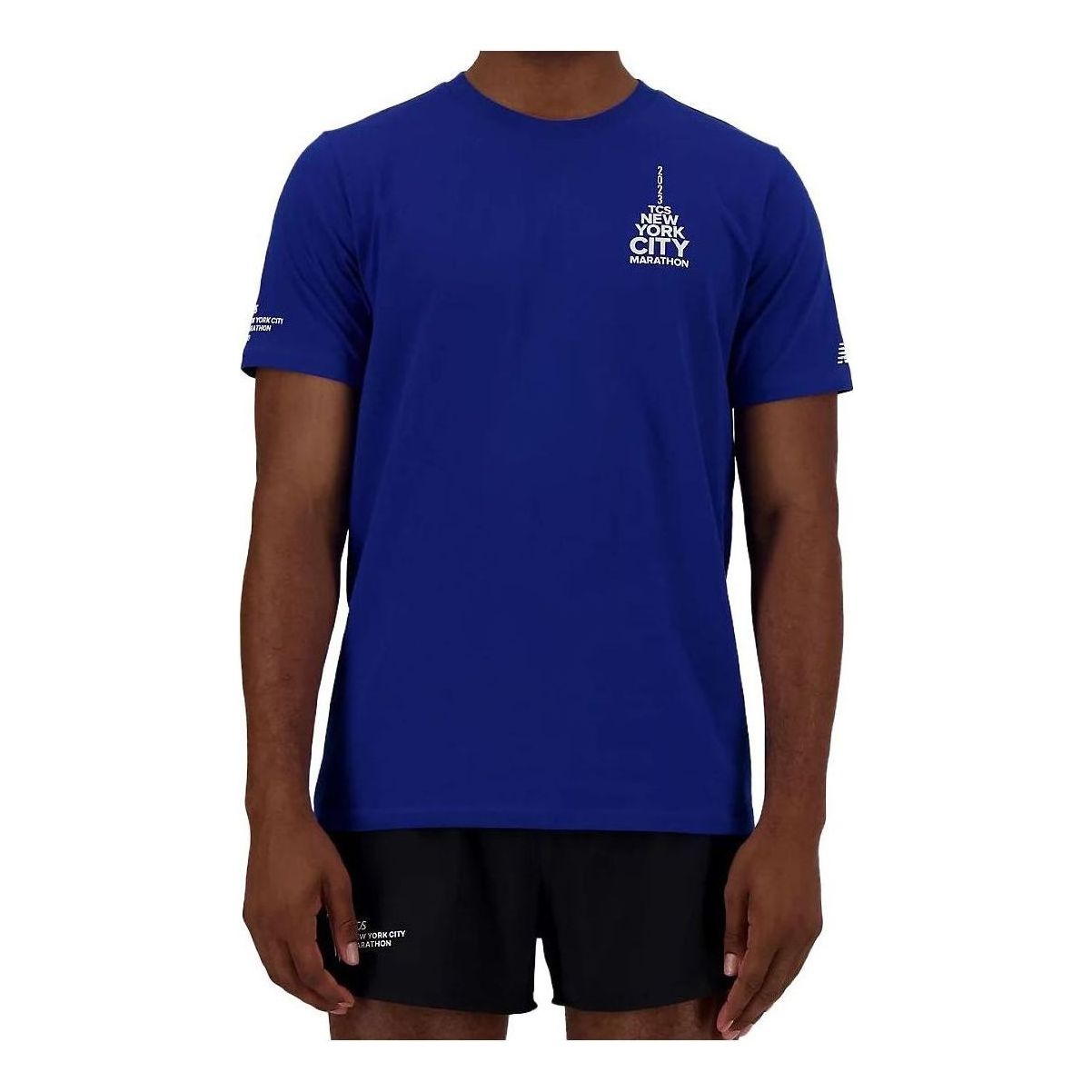 New Balance NYC Marathon Graphic T-Shirt Asia Sizing 'Royal Blue' MT33601M-TRY