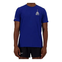 New Balance NYC Marathon Graphic T-Shirt Asia Sizing 'Royal Blue' MT33601M-TRY