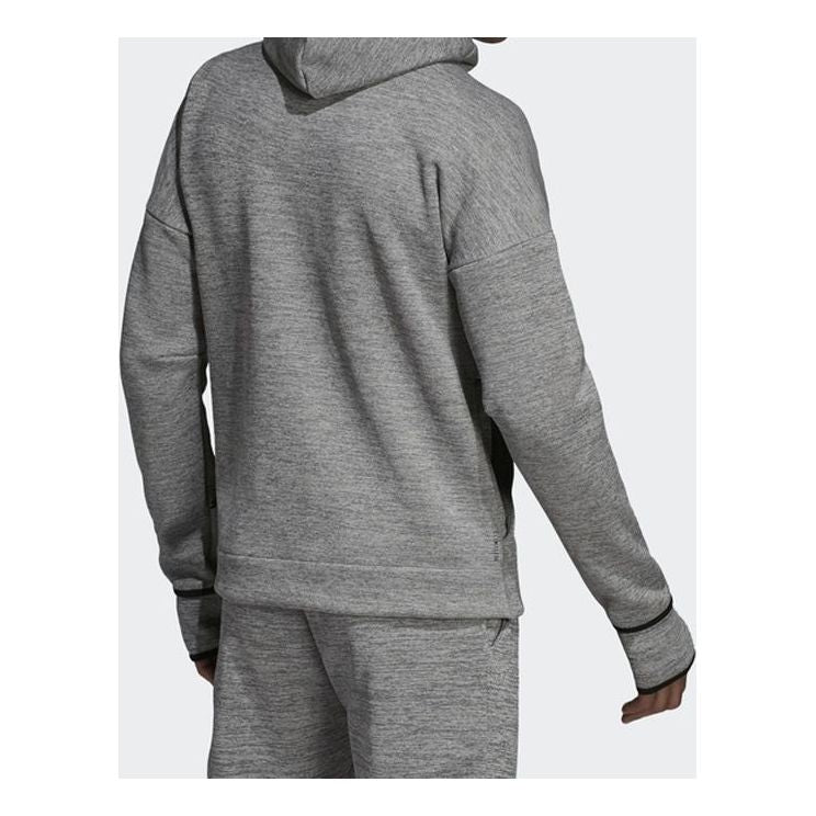 Men's adidas Sports Zipper Jacket Gray DP5142