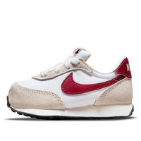 (TD) Nike Waffle Trainer 2 Running Shoes White/Red DC6479-101