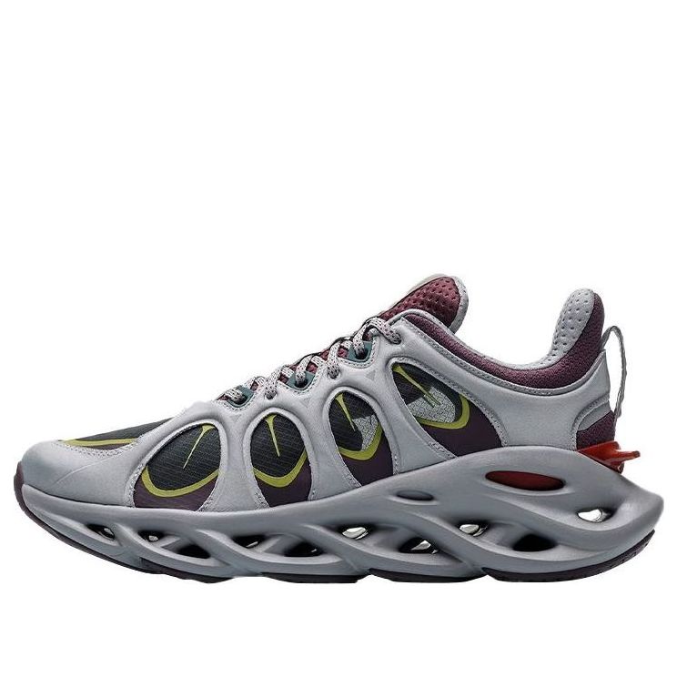 (WMNS) Li-Ning Arc 'Grey Burgundy' ARHP226-3