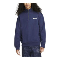 Nike SB 1/2-Zip Fleece Skate Sweatshirt 'Midnight Navy' DX4248-410