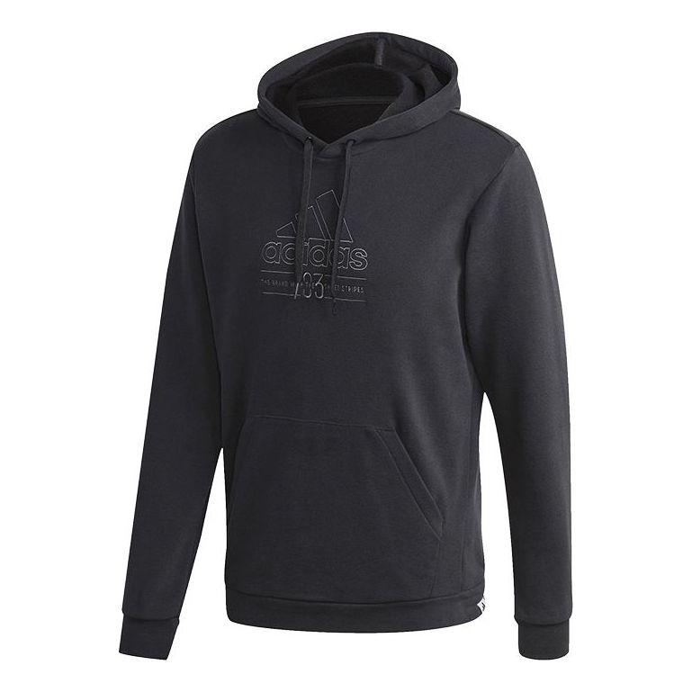 adidas Bb Hd Sw Sports Hooded Sweater Men Black GD3831