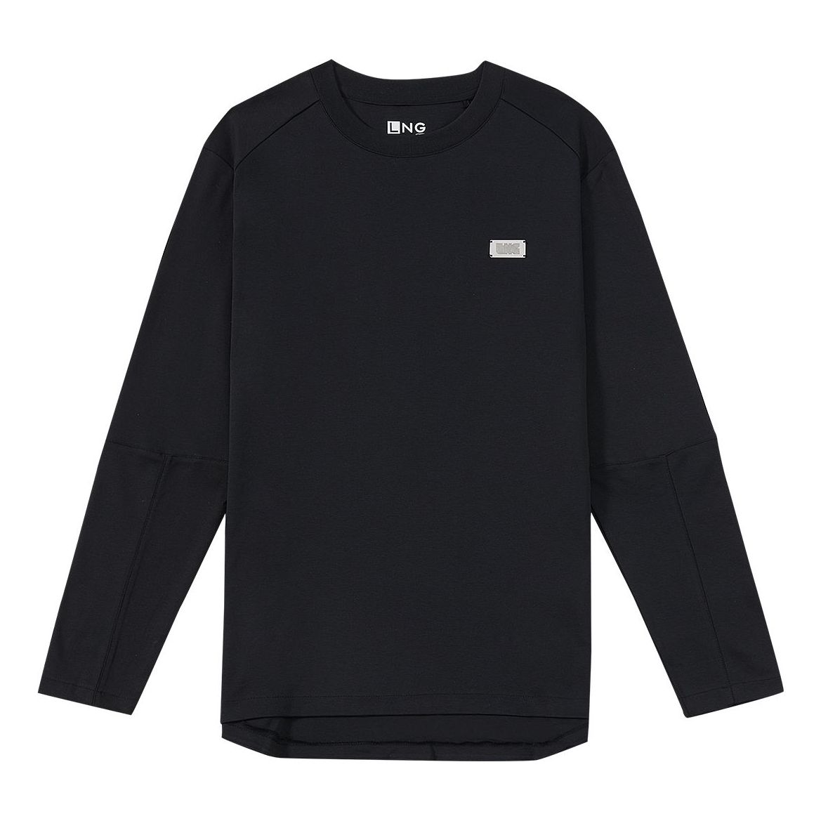 Li-Ning LNG Minimalistic Round Neck Long Sleeves Unisex Black LMMR525-1