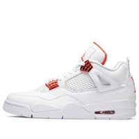 (GS) Air Jordan 4 Retro 'Orange Metallic' 408452-118
