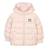 (GS) Skechers Logo Printed Graphic Jacket 'Pink Black White' L321K158-01NX