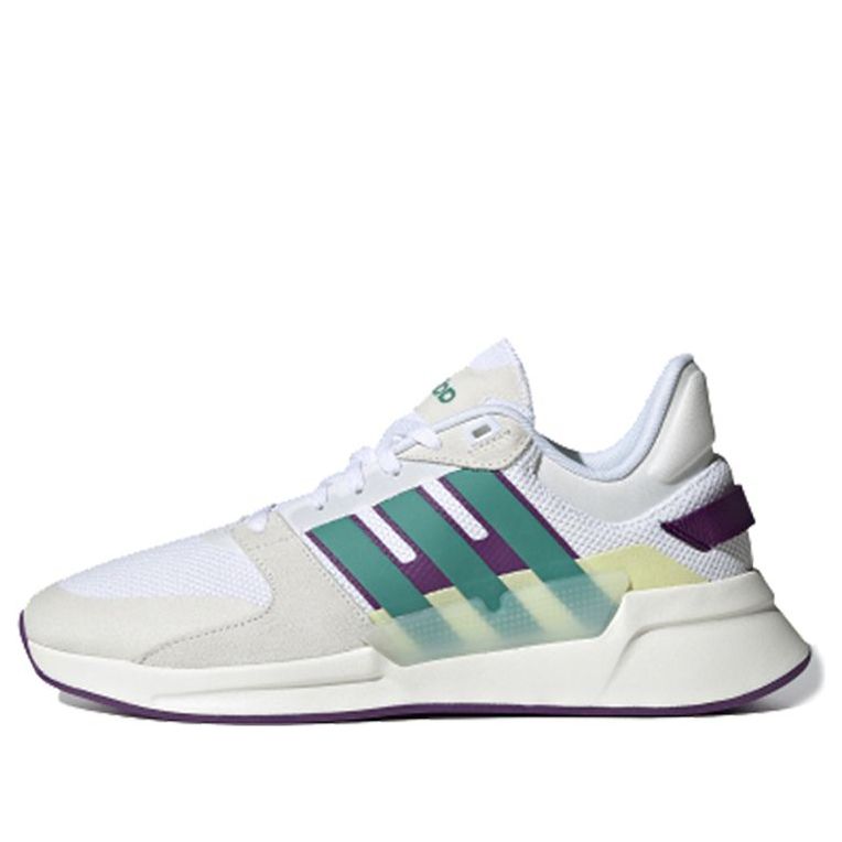 adidas neo RUN90S Sports Casual Shoes 'White Brown Green' EH2572